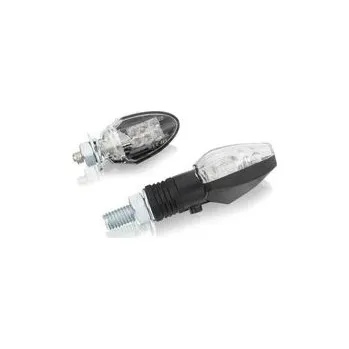 Osvětlení pro motocykl Blinkry PUIG MINIMAL 4907N černý dlouhé, homologované