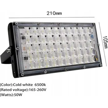 Průmyslové svítidlo Modulární Halogen LED 230V 50W reflektor cool white