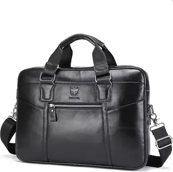 Bullcaptain pánská kožená brašna Pasteur Černá 11L BULLCAPTAIN GWB055s4