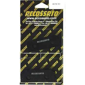 Brzda pro motocykl Brzdové destičky ACCOSSATO AGPA137 OR