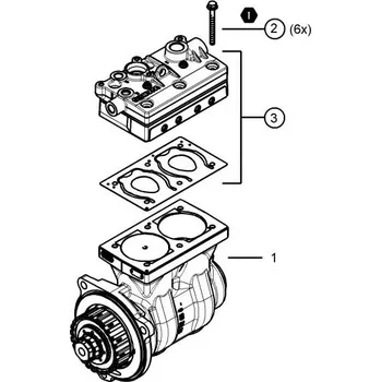 Válec motoru Kit: Cylinder Head - 9125149202