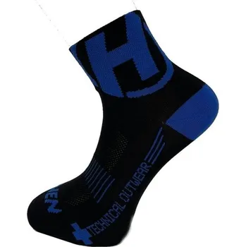 Cyklistické oblečení Ponožky HAVEN LITE SILVER NEO 2páry černo/modré 1-3