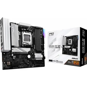 ASRock MB Sc AM5 B850M PRO RS, AMD B850, 4xDDR5, 1xDP, 1xHDMI, mATX