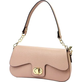 Kabelka Kožená kabelka Luka růžová KZ2256652