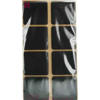 Podložka pod nábytek Filcová podložka samolepicí černá 38mm 8ks