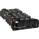 Retenční nádrž 15000 litrů Hudson TRIO Plochá retenční nádrž Hudson TRIO s retenčním ventilem