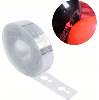 Lepicí páska PÁSKA PRO TVORBU BALÓNKOVÝCH GIRLAND, OBLOUKŮ A STĚN, 5M DLOUHÁ, TRANSPARENTNÍ