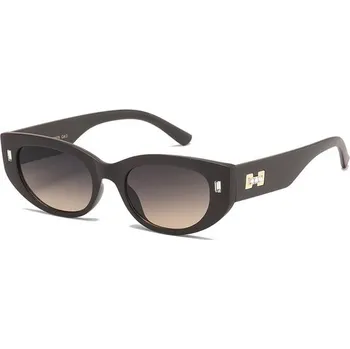 Sluneční brýle VG Luxury dámské sluneční brýle s krystaly Tmavě hnědé VG sunglasses RS2075b