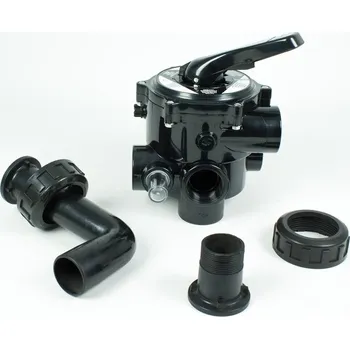 Bazénová filtrace 6-ti cest. ventil Bilbao, Cantabric boční-šrouby