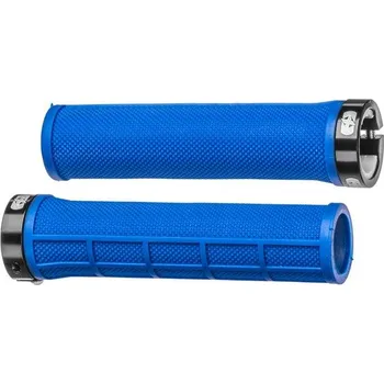 Sport gripy LOCK-ON se šroubovacími objímkami a menší tl. úchopu, OXFORD (tmavě modré, délka 130 mm, 1 pár)