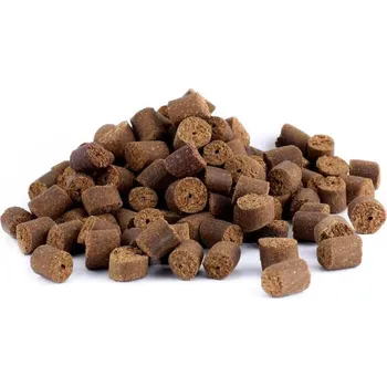 Návnadová surovina Krmiva Hulín Pelety chytací s dírkou játra 20 mm 1 kg