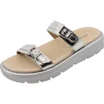 Dámské stříbrné pantofle PICCADILLY 486002-3 silver Velikost: 37