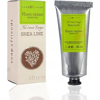 Péče o ruce Soap&Friends Shea Line Zelený čaj 80 ml krém na ruce