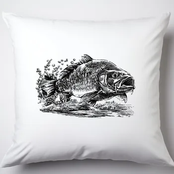 Polštář Polštář - Kapr v letu Typ povlaku: Plyš