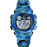 SKMEI 1547 Chlapecké sportovní hodinky Army Světlo Modré SKMEI SKM1547CMLTBU