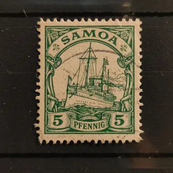 Sběratelství Známka Samoa, 5 Pf, Mi.8#
