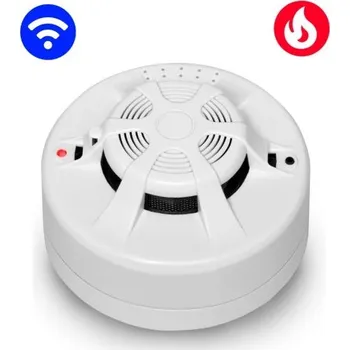 Analogová kamera WiFi 4K kamera skrytá v reálném funkčním kouřovém čidle