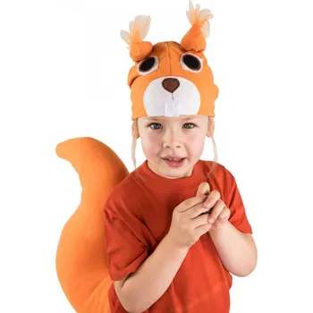 Čepice Kostým Zvířátko Skřítek - originální nápad na narozeniny, univerzální velikost