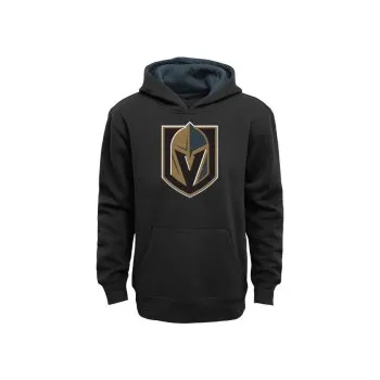 Chlapecká mikina Dětská mikina NHL Outerstuff Vegas Golden Knights Prime Pullover Fleece (černá), Velikost 10-12 let (150 - 160 cm)