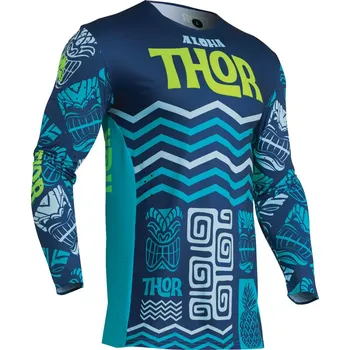 Moto dres THOR JERSEY PRIME ALOHA NAVY/AQ Velikost: XXL