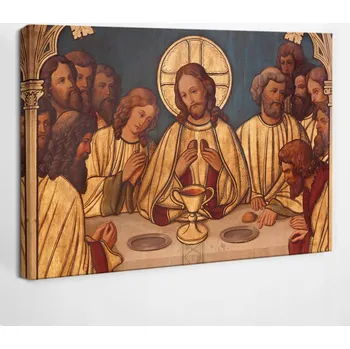 Obraz Krásný Dárek Foto-obraz na plátně Ježíš a Apoštolové Poslední Večeře
