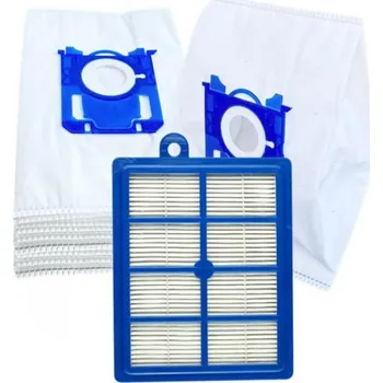 Sáček do vysavače HEPA filtr omývatelný k vysavači ELECTROLUX Bag+Bagless XXL TT11, 12, 14 a 3D sáčky, 1+10ks