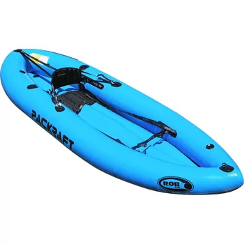 Kajak Packraft ROBfin Touring Long Barva: Modrá světlá ROBfin, Výbava: Eco