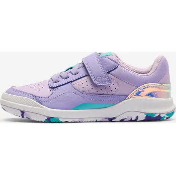 Dětská sportovní obuv DECATHLON Dětské sportovní boty Playventure Yard 30 FIALOVÁ|MODRÁ|ZELENÁ