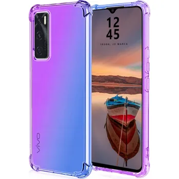 Pouzdro na mobilní telefon Zadní Kryt MBM pro Vivo Y70 modrý