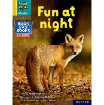 Cizí jazyk Read Write Inc. Phonics: Fun at night (Yellow Set 5 NF Book Bag Book 8) - Rushton, Abbie