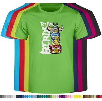 Dívčí tričko detske-levne-bavlnene-tricko-potisk-totem-angry-birds Barva: Lime - limetková, velikost: 128