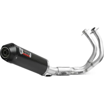 Výfuk pro motocykl Kompletní výfuk MIVV Kawasaki Z650, Ninja 650 (24-25) Oval karbon