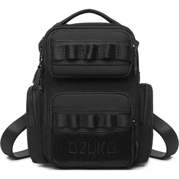 Ledvinka Ozuko crossbody taška i ledvinka na stehno Nešer Černá 4.5L Ozuko 97k-cube