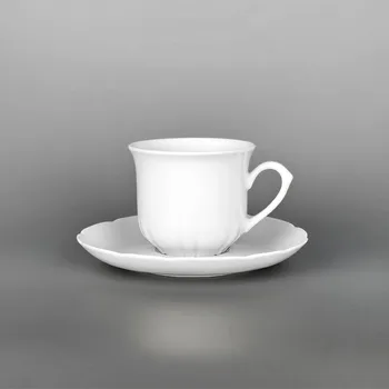 Thun 1794 ROSE šálek lungo s podšálkem bílý 130 ml, II. jakost