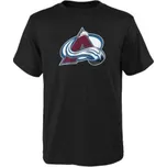 Dětské triko NHL Outerstuff Colorado Avalanche Shore Primary Logo (černá), Velikost SR S (160 - 170 cm)