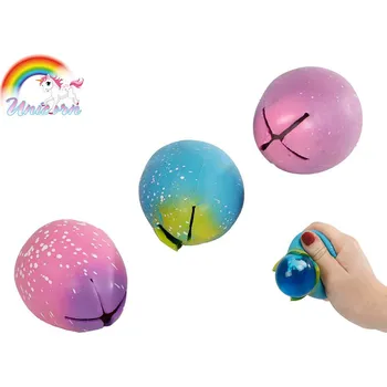 Hračka pro nejmenší Unicorn vejce strečové antistresové 6 cm s jednorožcem