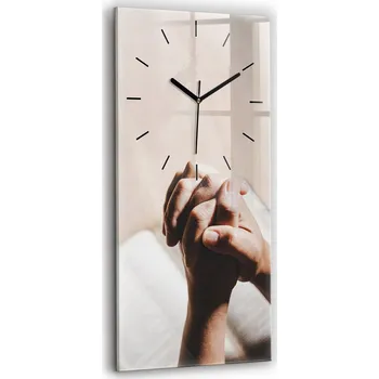 Hodiny Nástěnné hodiny SacroArte béžové 30 cm