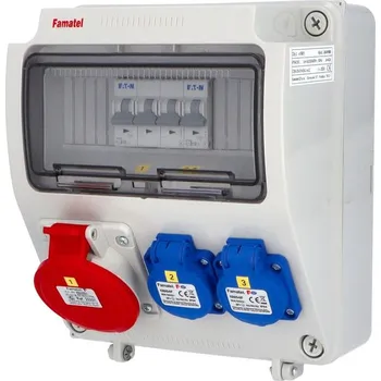 Rozvaděč FAMATEL Skříň V1601-ZSF20100000.0 /3957 zásuvková V1601