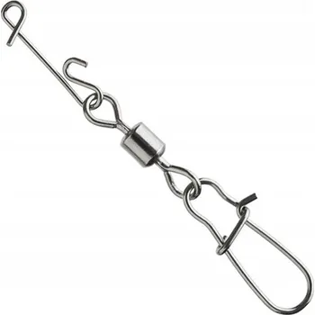 Obratlík s karabinkou Daiwa Bezlíčkový spoj s obratlíkem a karabinkou