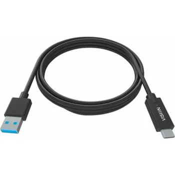 Datový kabel Vision Professional - USB kabel - USB-C (M) do USB typ A (M) - USB 3.0 - 3 A - černá