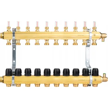 rozdělovač topení ROZDĚLOVAČ PODLAHOVÉHO VYTÁPĚNÍ 10 OKRUHŮ AFRISO