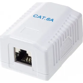 Elektrická zásuvka Nástěnná internetová zásuvka Logilink bílá