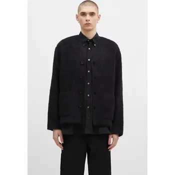 Dámský svetr Svetr s příměsí vlny Our Legacy Cardigan, 52, černá, 99X