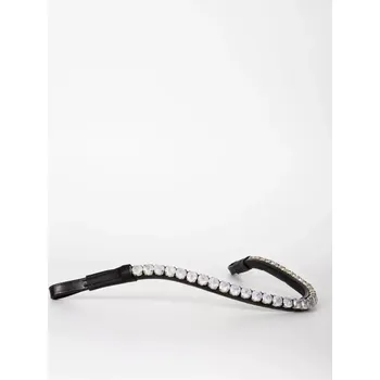 Kožená čelenka Makari PURE WHITE FULL