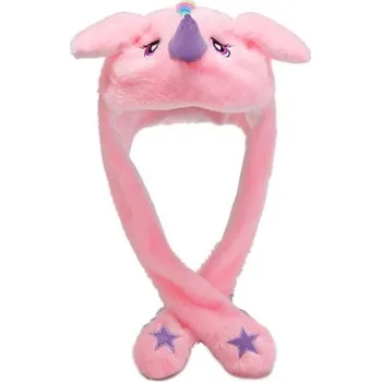 Čepice Plyšová LED čepice Funky Animal Jednorožec růžový_2.jakost Funky Animal 22080906514888005s5