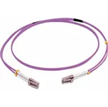 C2G 2m LC/LC OM4 LSZH Fibre Patch - Purple - Patch kabel - multirežim LC (M) do multirežim LC (M) - 2 m - 2 m - optické vlákno - duplex - 50 / 125 mikron - OM4 - purpurová