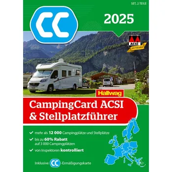 Cestování Průvodce ACSI Pitch Guide a Camping Card 2025