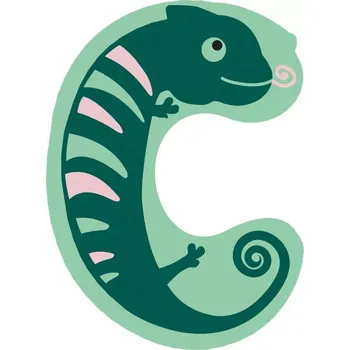 Dekorace do dětského pokoje small foot Dřevěné písmeno C