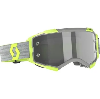 Motocyklové brýle SCOTT Motokrosové brýle FURY CH grey yellow light sensitive grey works