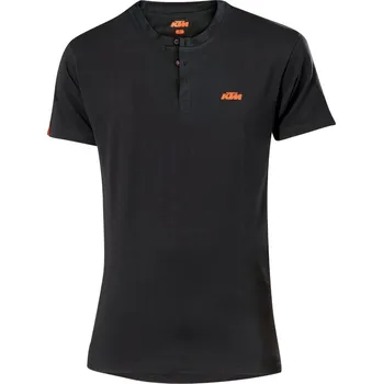 Pánské tričko Tričko KTM Factory Team Work Barva: Černá, Velikost: XL